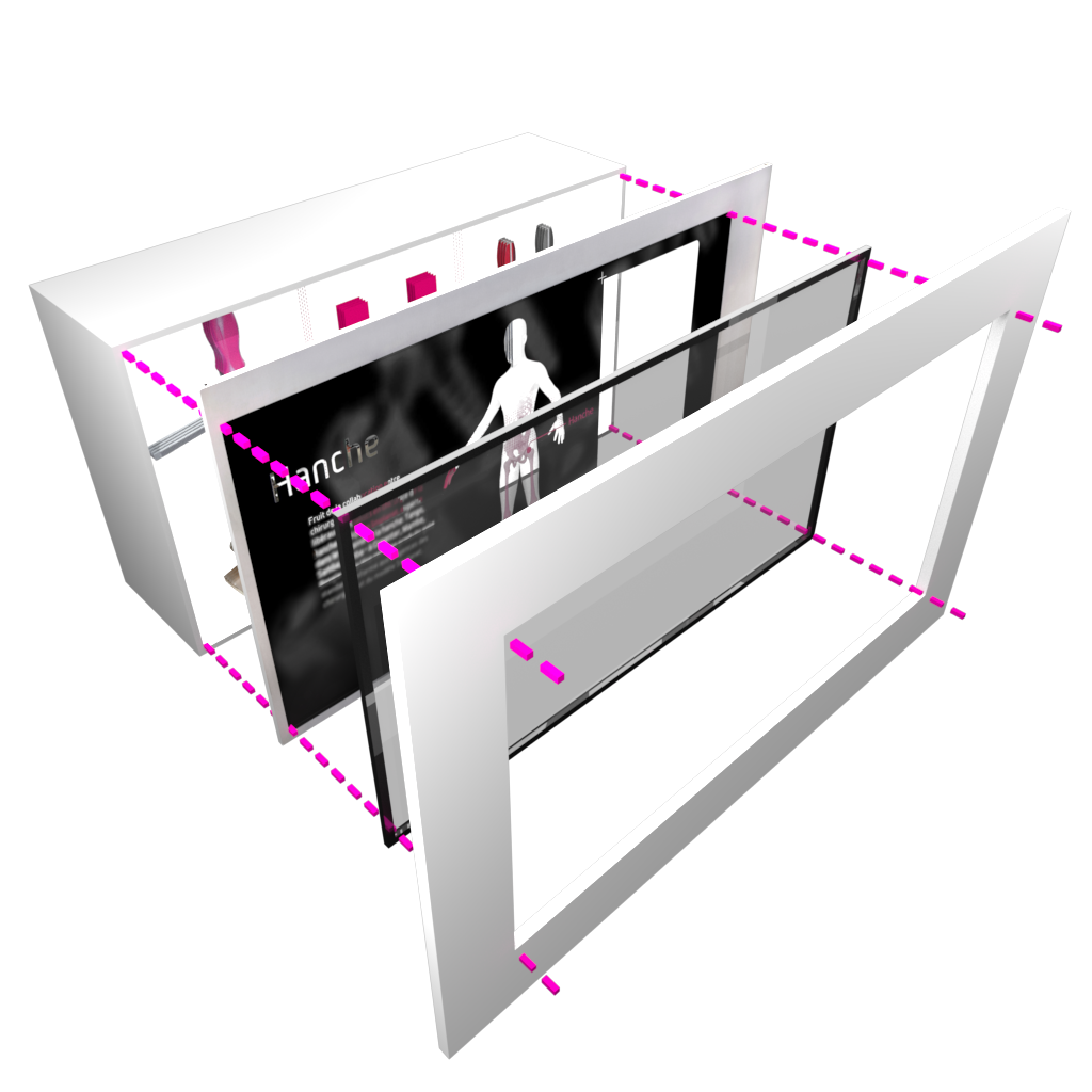 Ecran transparent