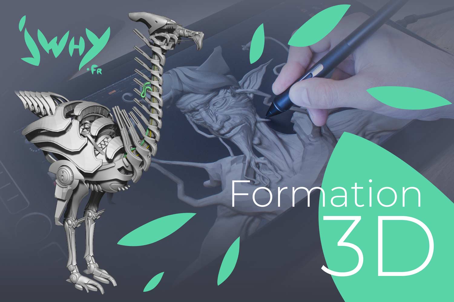 Formateur 3D sur nantes - formation 3D, FX & game