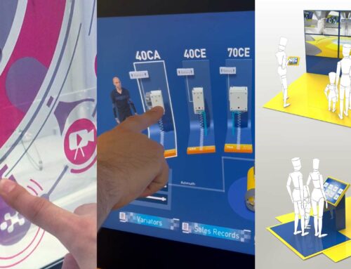 Applications interactives pour stands et salons professionnels